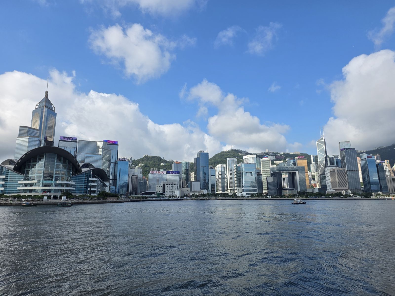 Virtual office Hong Kong skyline