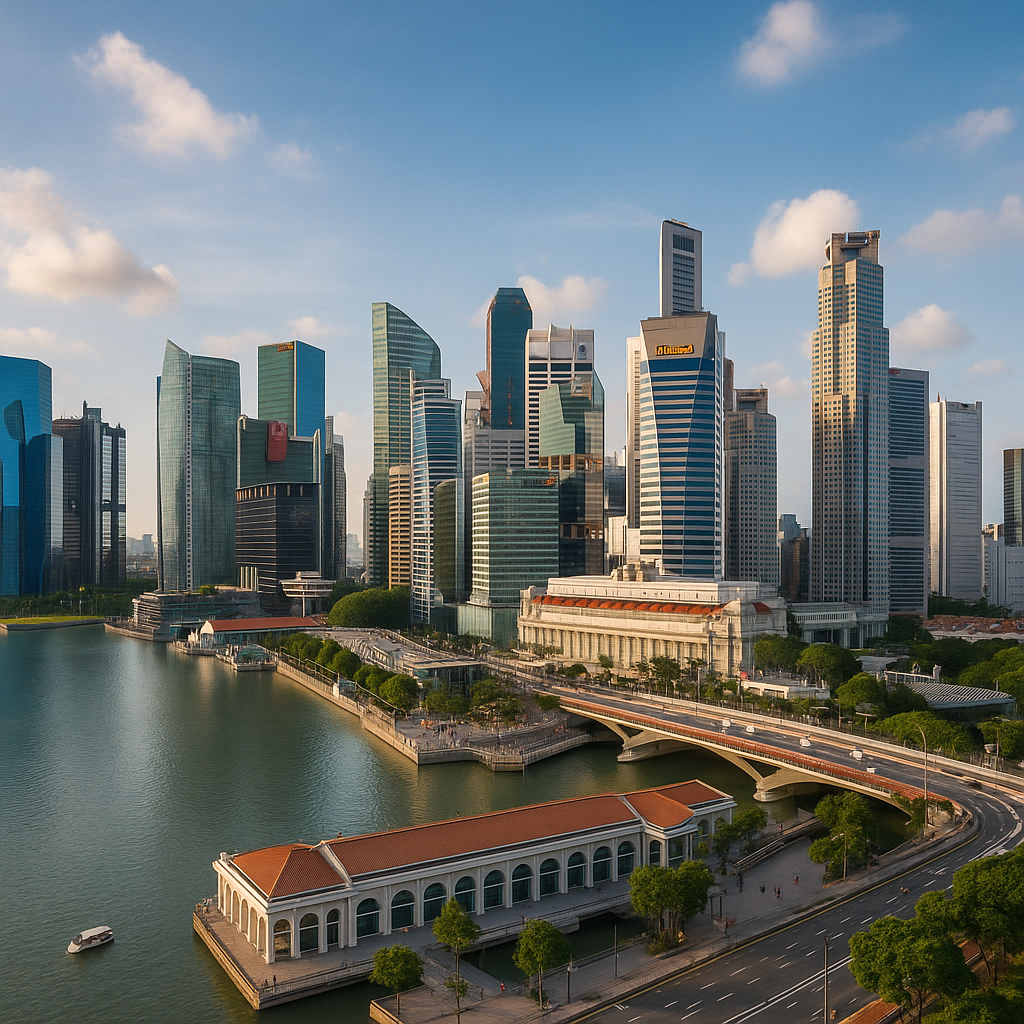 Singapore skyline